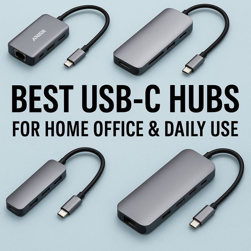 Best USB-C Hubs for Home Office & Daily Use